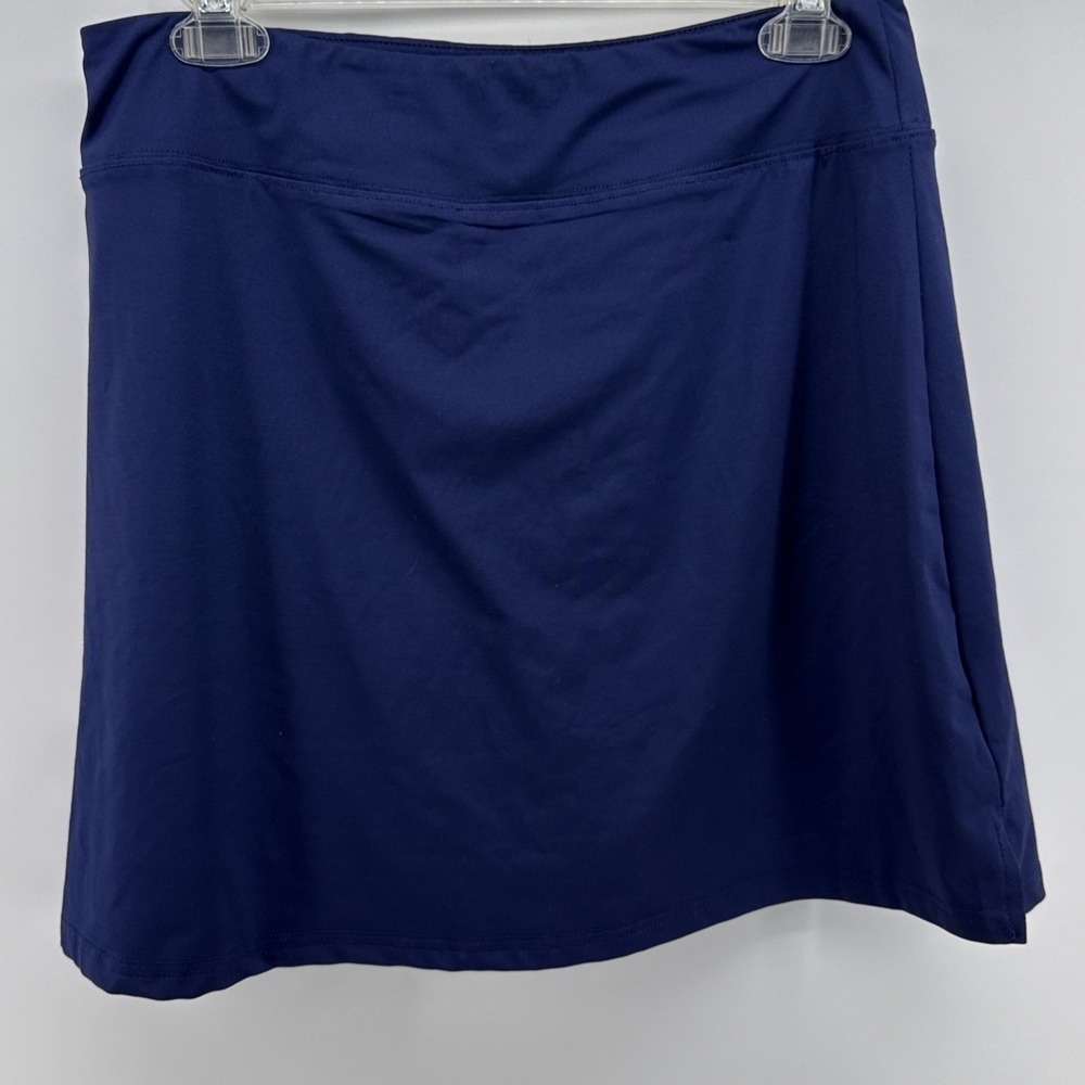 Ekouaer Women's blue skort skirt golf skirt Size L